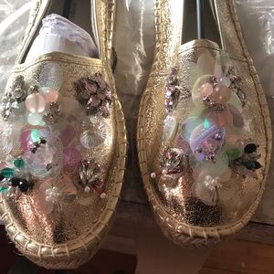 Embellished Espadrilles